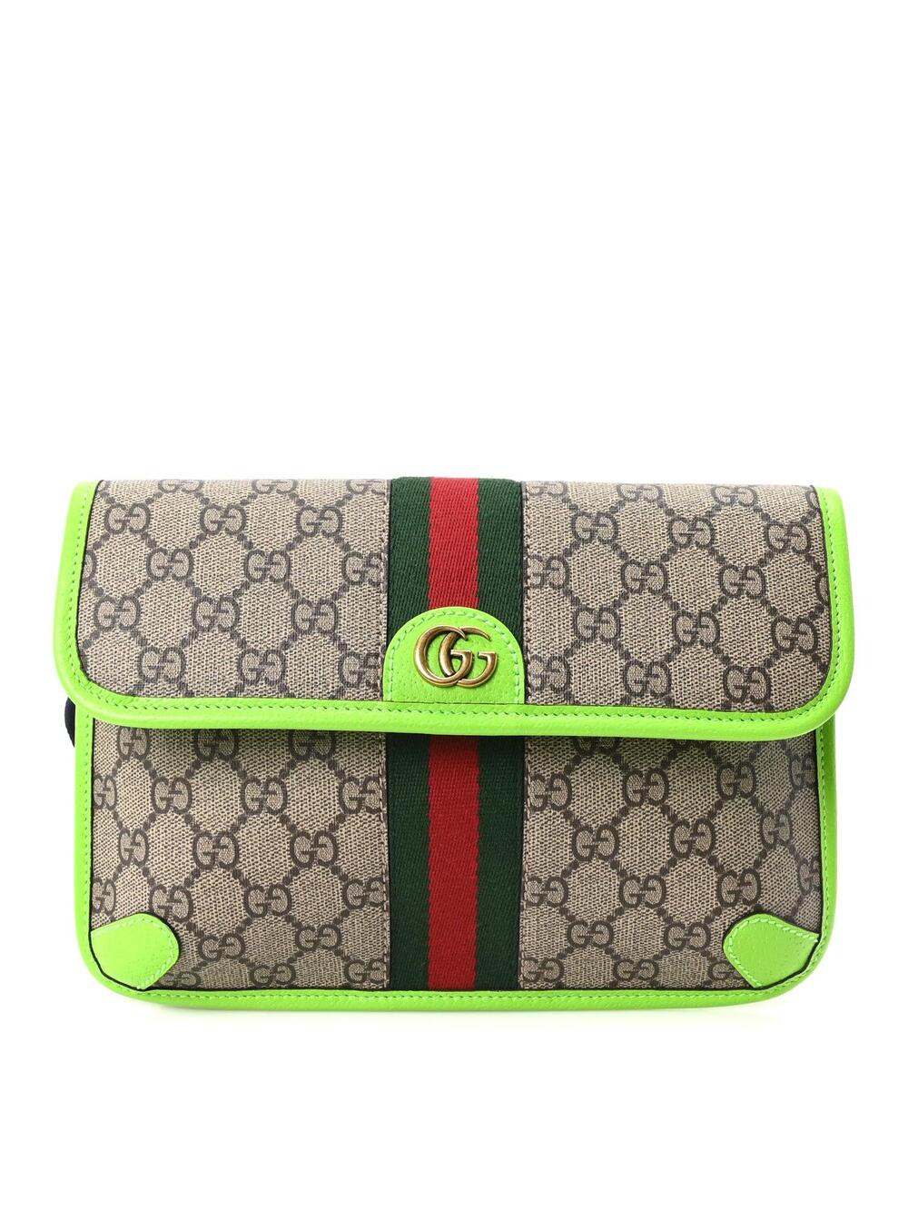 Gucci Gg Supreme Web Small Ophidia Belt #359279G99B